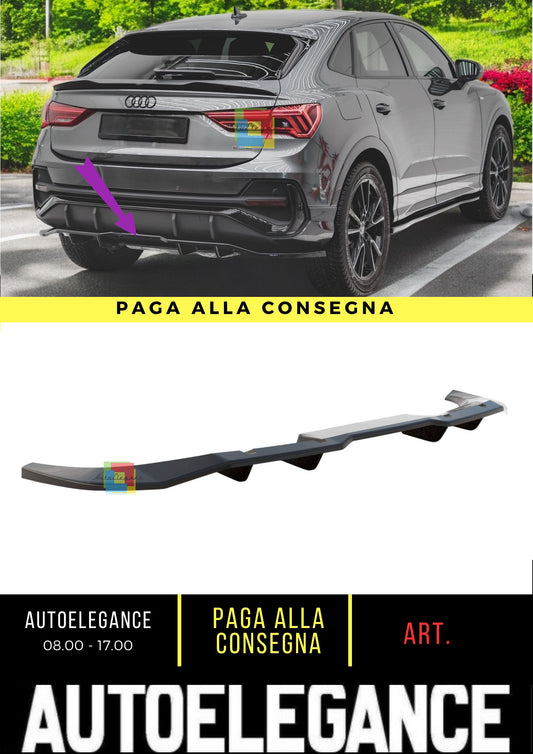 😍Rear Splitter Suitable For Audi Q3 Sportback S-Line😍