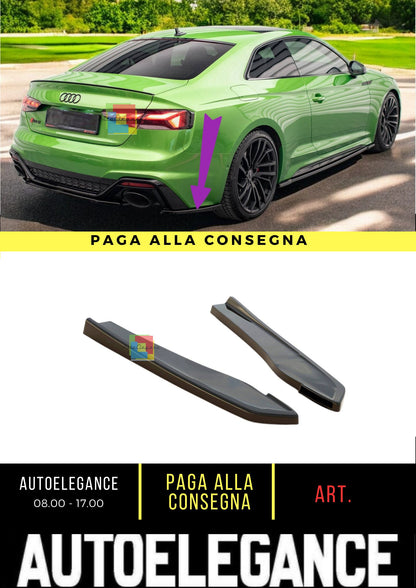 😍Rear Side Splitters Suitable For Audi RS5 F5 Facelift😍
