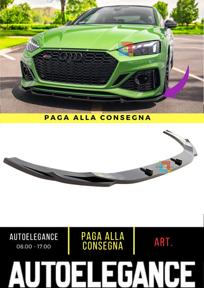 😍Front Splitter V.2 Suitable For Audi RS5 F5 Facelift😍