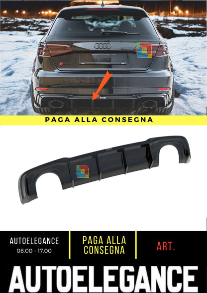 😍Difusori V.2 Adatto Per Audi RS3 8V Sportback Facelift😍