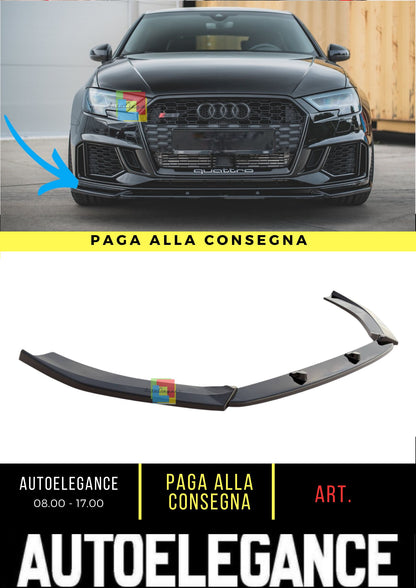 😍Front Splitter V.4 Suitable For Audi RS3 8V FL Sportback😍