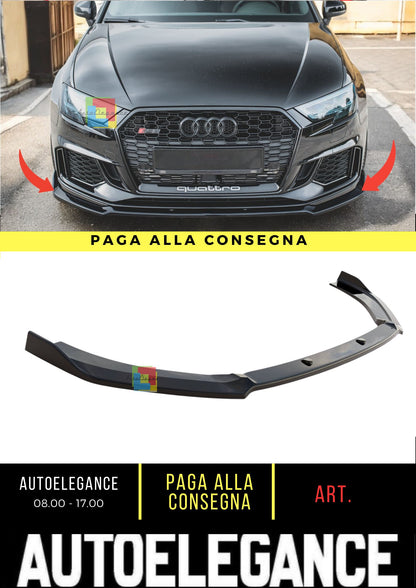 😍Front Splitter V.3 Suitable For Audi RS3 8V FL Sportback😍