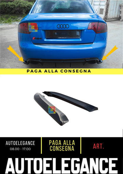 🔥Rear Side Splitters V.2 Suitable For Audi RS4 Sedan B7🔥