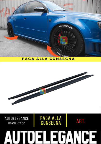 🔥Minigonne Laterali Adatto Per  Audi RS4 B7🔥