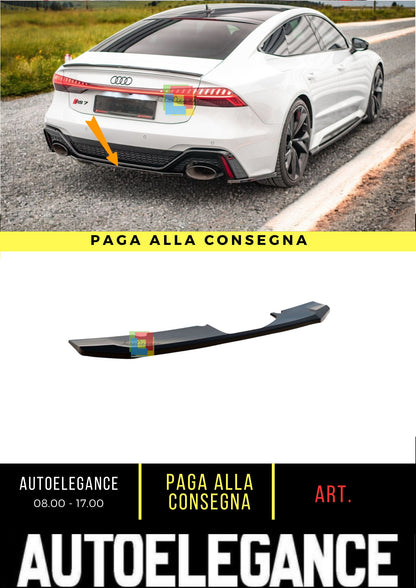 🔥Splitter Posteriore Adatto Per Audi RS7 C8🔥