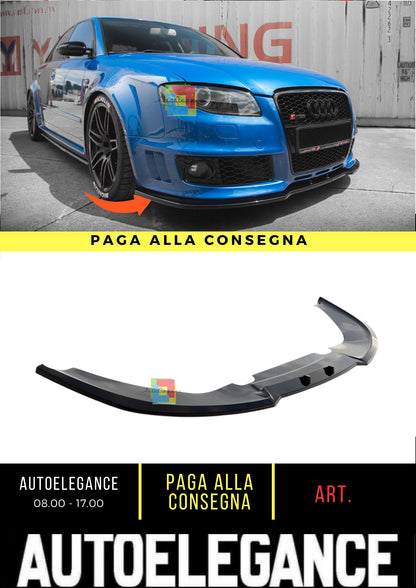 🔥Front Splitter V.2 Adatto Per Audi RS4 B7🔥