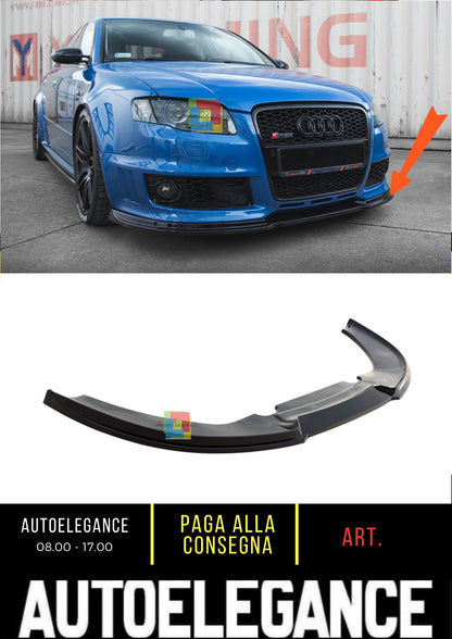 🔥Front Splitter V.1 Adatto Per Audi RS4 B7🔥
