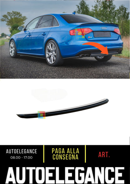 🔥Splitter Posteriore Adatto Per Audi S4 / A4 S-Line B8 Berlina🔥