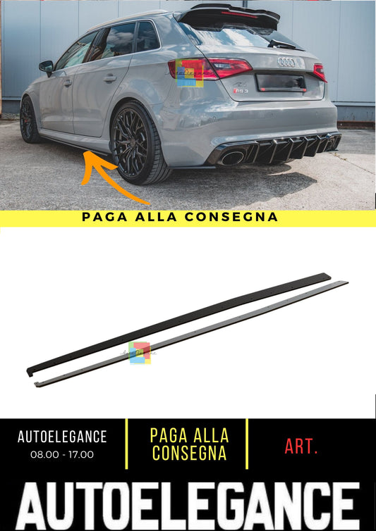 🔥Minigonne Laterali Street Pro Adatto Per Audi RS3 8V Sportback🔥