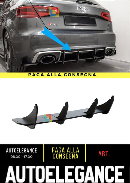 🔥Street Pro V.1 Rear Diffuser Suitable For Audi RS3 8V Sportback🔥