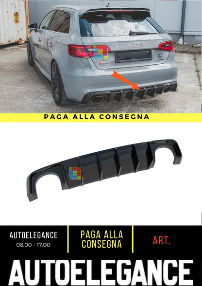 🔥Diffusore Adatto Per Audi RS3 8V Sportback🔥