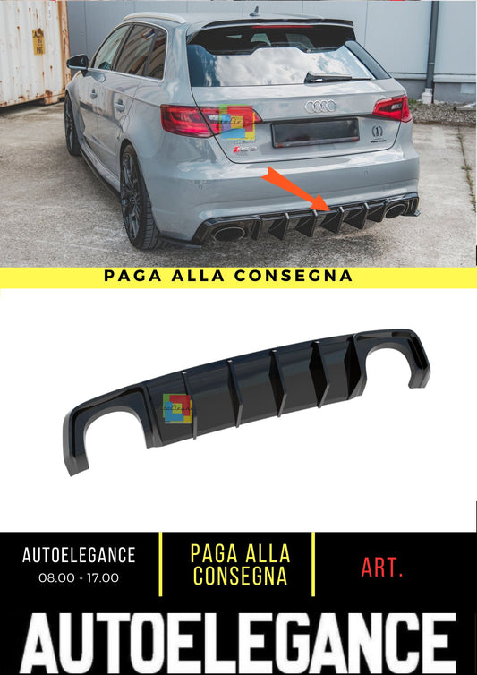 🔥Diffusore Adatto Per Audi RS3 8V Sportback🔥