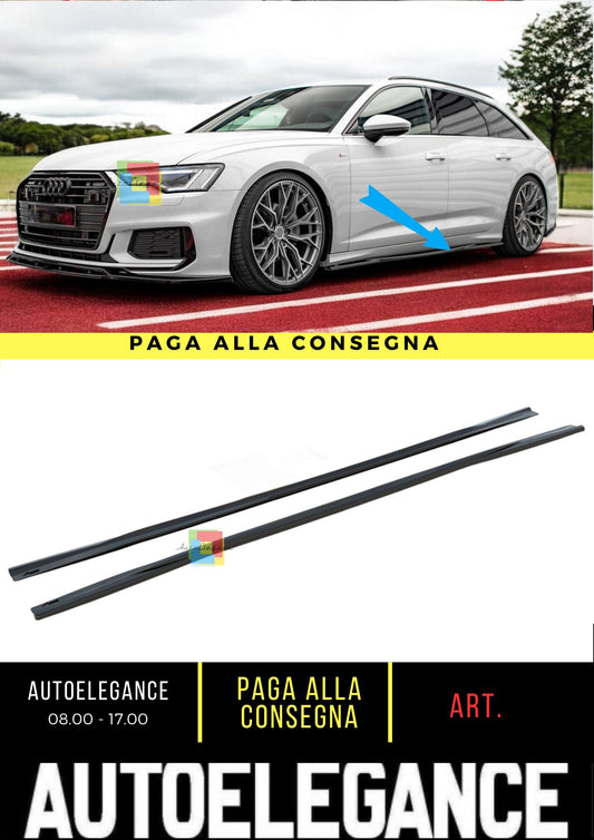 🔥Minigonne Lateralii Adatto Per Audi A6 S-Line / S6 C8 / C8 Facelift🔥