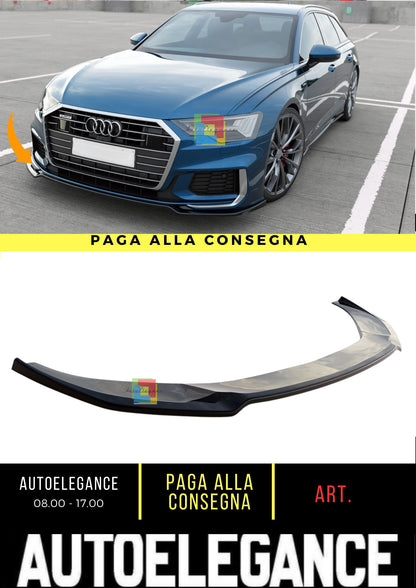 🔥Splitter Anteriore V.1 Adatto Per Audi A6 S-Line / S6 C8 / C8 Facelift🔥