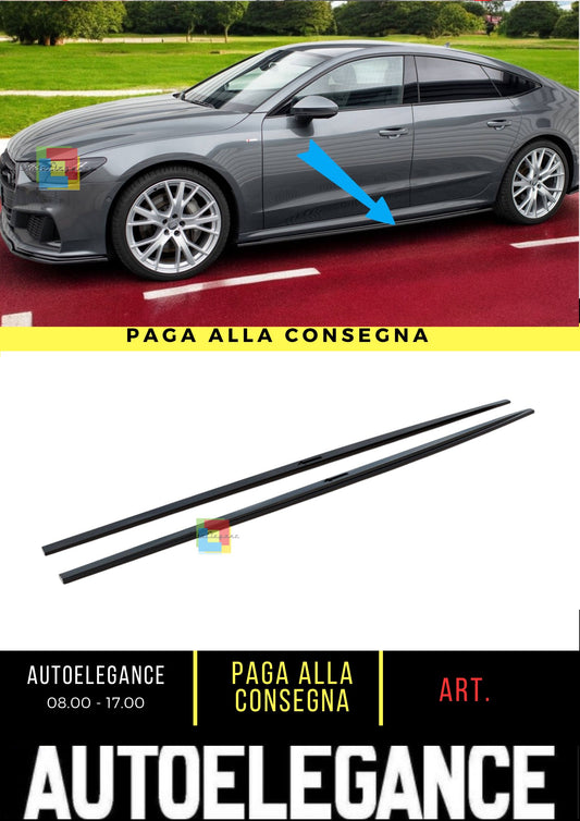 🔥Minigonne Adatto Per Audi A7 S-Line C8 / S7 C8 / C8 Facelift / S7🔥