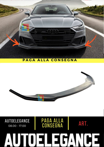 🔥Splitter Suitable For V.1 Audi A7 S-Line C8 / S7 C8 / C8 Facelift /S7 Facelift🔥