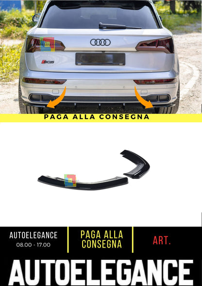 SPLITTER LATERALI POSTERIORI ADATTO PER AUDI SQ5/S-line MkII