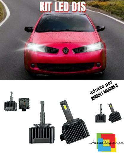 ⭐D1S LED 6000K LAMPS FROM XENON TO LED MATRIX SUITABLE FOR RENAULT MEGANE II ⭐