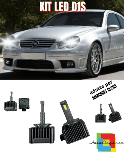 ⭐LAMPADE D1S LED 6000K DA XENON A LED MATRIX ADATTO PER MERCEDES CL203 ⭐