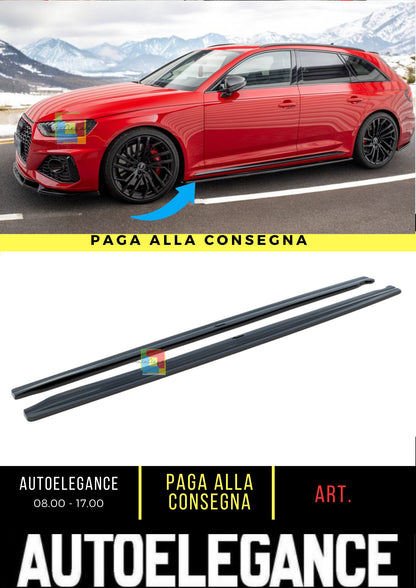 🔥Minigonne Laterali Adatto Per Audi RS4 B9 / B9 Facelift🔥
