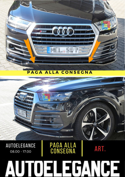🔥Splitter Anteriore Adatto Per  Audi SQ7 / Q7 S-Line Mk.2🔥