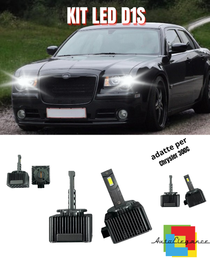 ⭐LAMPADE D1S LED 6000K DA XENON A LED MATRIX ADATTO PER CHRYSLER 300C ⭐