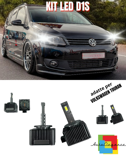 ⭐D1S LED 6000K XENON TO LED MATRIX LAMPS SUITABLE FOR VOLKSWAGEN TOURAN ⭐