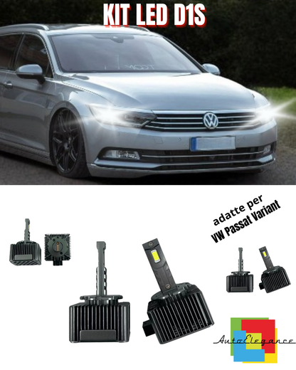 ⭐LAMPADE D1S LED 6000K DA XENON A LED MATRIX ADATTO PER VW PASSAT VARIANT ⭐