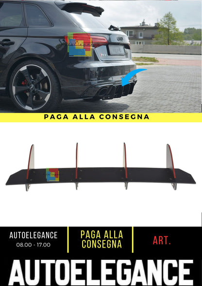 🔥Diffusore Posteriore V.1 Adatto Per Audi RS3 8V FL Sportback🔥