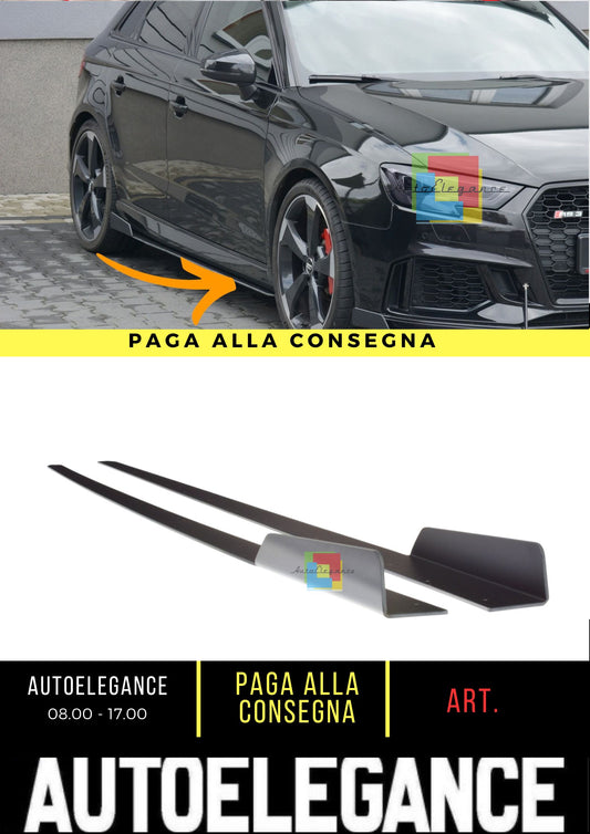 🔥Minigonne Racing V.2 Adatto Per  AUDI Audi RS3 8V FL Sportback🔥