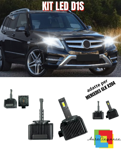 ⭐D1S LED 6000K XENON TO LED MATRIX LAMPS SUITABLE FOR MERCEDES GLK X204 ⭐