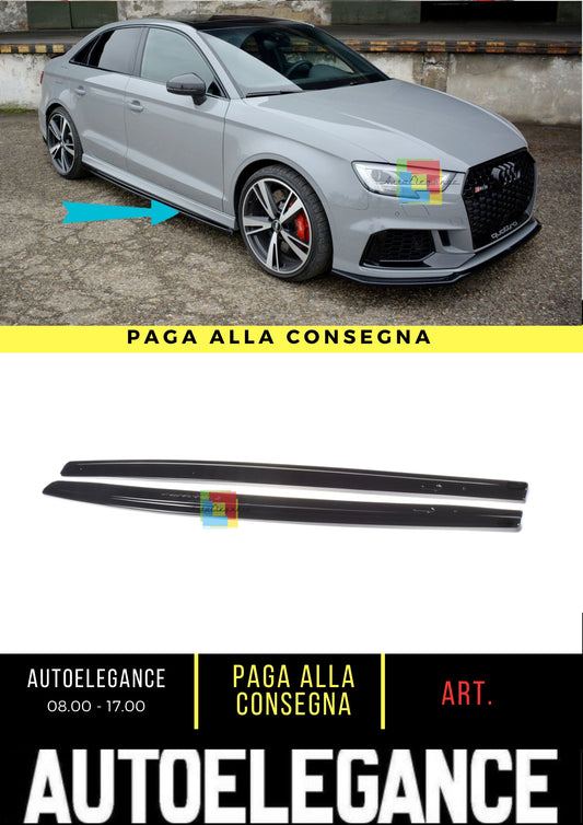 🔥Diffusori Minigonne Laterali Adatto Per Audi RS3 8V FL Berlina🔥