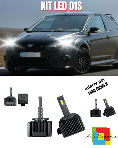 ⭐LAMPADE D1S LED 6000K DA XENON A LED MATRIX ADATTO PER FORD FOCUS ll ⭐