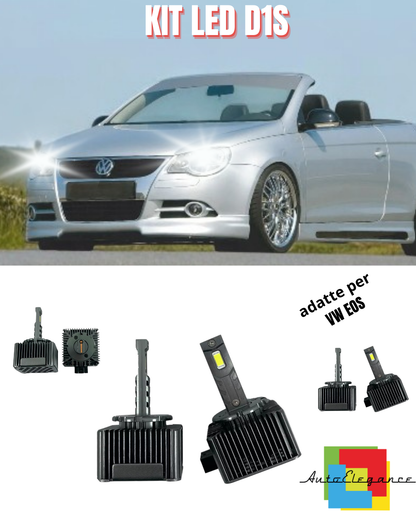 ⭐D1S LED 6000K XENON TO LED MATRIX LAMPS SUITABLE FOR VW EOS ⭐