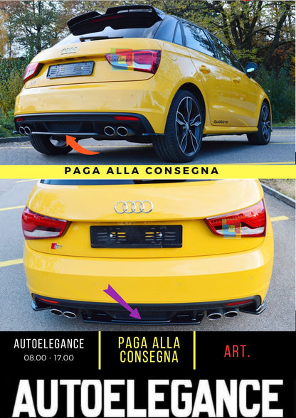 🔥Splitter Posteriore Adatto Per Audi S1 8X🔥