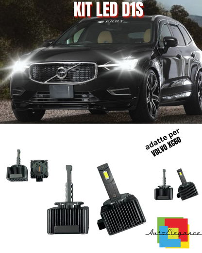 ⭐LAMPADE D1S LED 6000K DA XENON A LED MATRIX ADATTO PER VOLVO XC60 ⭐
