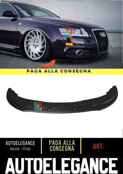 🔥Splitter Anteriore Adatto Per Audi A6 S-Line C6 FL🔥