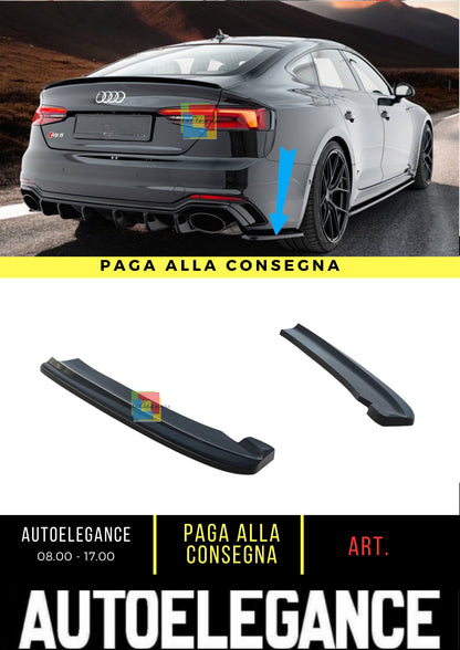 🔥Splitter Laterali Posteriori Adatto Per Audi RS5 Coupe F5🔥