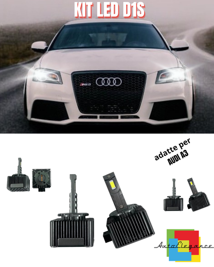 ⭐D1S LED 6000K XENON TO LED MATRIX LAMPS SUITABLE FOR AUDI A3⭐