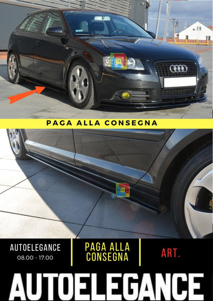 🔥Minigonne Laterali Adatto Per Audi A3 Sportback 8P / 8P Facelift🔥