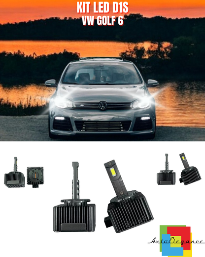⭐D1S LED 6000K XENON TO LED MATRIX LOW BEAM LAMPS SUITABLE FOR VW GOLF 6⭐