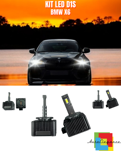 ⭐LAMPADE ANABBAGLIANTI D1S LED 6000K DA XENON A LED MATRIX ADATTO PER BMW X6⭐