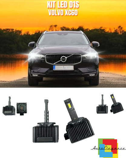 ⭐LAMPADE ANABBAGLIANTI D1S LED 6000K DA XENON A LED ADATTO PER VOLVO XC60 ⭐