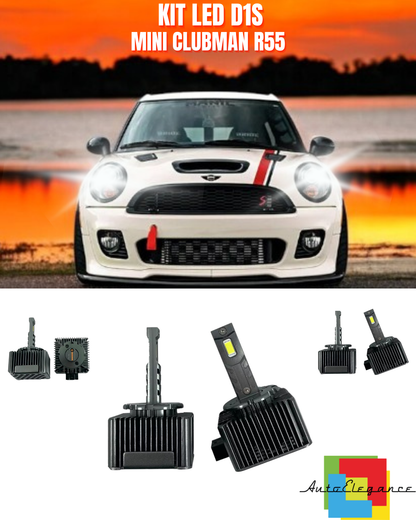 ⭐LAMPADE ANABBAGLIANTI D1S LED 6000K DA XENON A LED ADATTO PER MINI CLUBMAN R55⭐