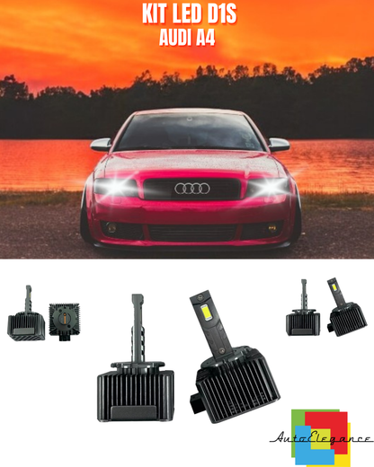 ⭐LAMPADE ANABBAGLIANTI D1S LED 6000K DA XENON A LED ADATTO PER AUDI A4⭐
