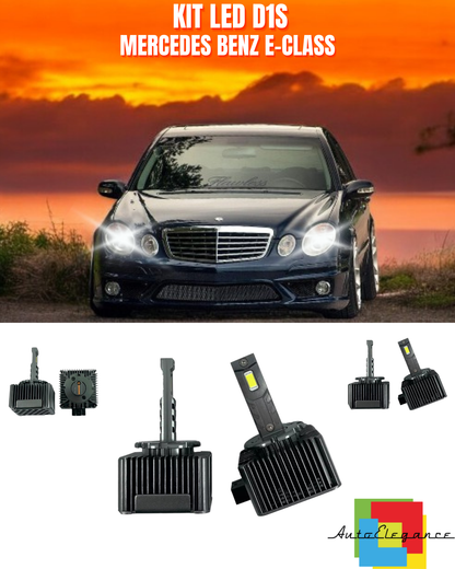 ⭐LAMPADE ANABBAGLIANTI D1S LED 6000K DA A LED ADATTO PER MERCEDES BENZ E-CLASS⭐