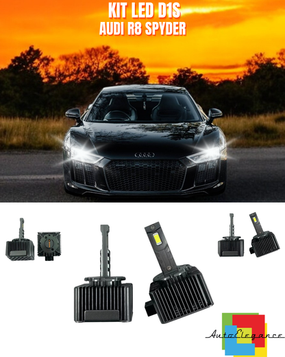 ⭐LAMPADE ANABBAGLIANTI D1S LED 6000K DA A LED ADATTO PER AUDI R8 SPYDER ⭐