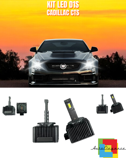 ⭐LAMPADE D1S LED 6000K DA XENON A LED MATRIX ADATTO PER CADILLAC CTS ⭐