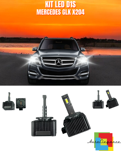 ⭐LAMPADE D1S LED 6000K DA XENON A LED MATRIX ADATTO PER MERCEDES GLK X204 ⭐