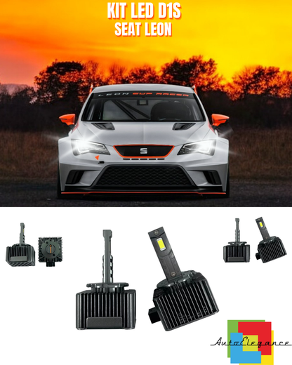 ⭐D1S LED 6000K LAMPS FROM XENON TO LED MATRIX SUITABLE FOR SEAT LEON⭐
